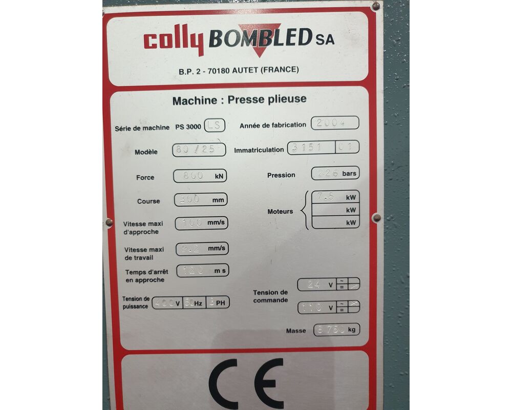COLLY PS 3000 80/2,5