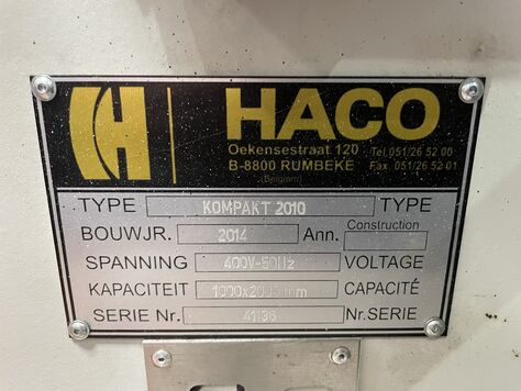 HACO KOMPAKT 2010